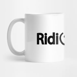 Ridiculous artistic typography design Mug